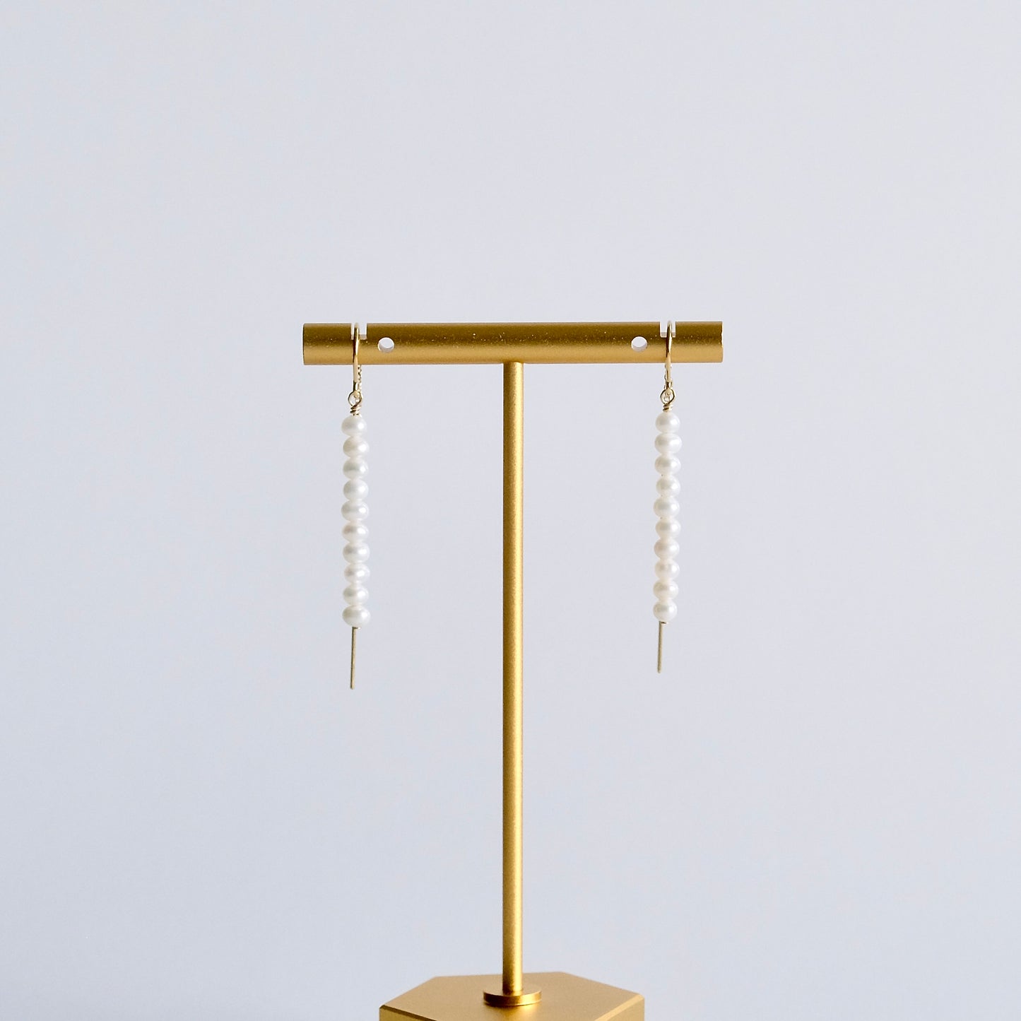 Pearl Threader Earrings