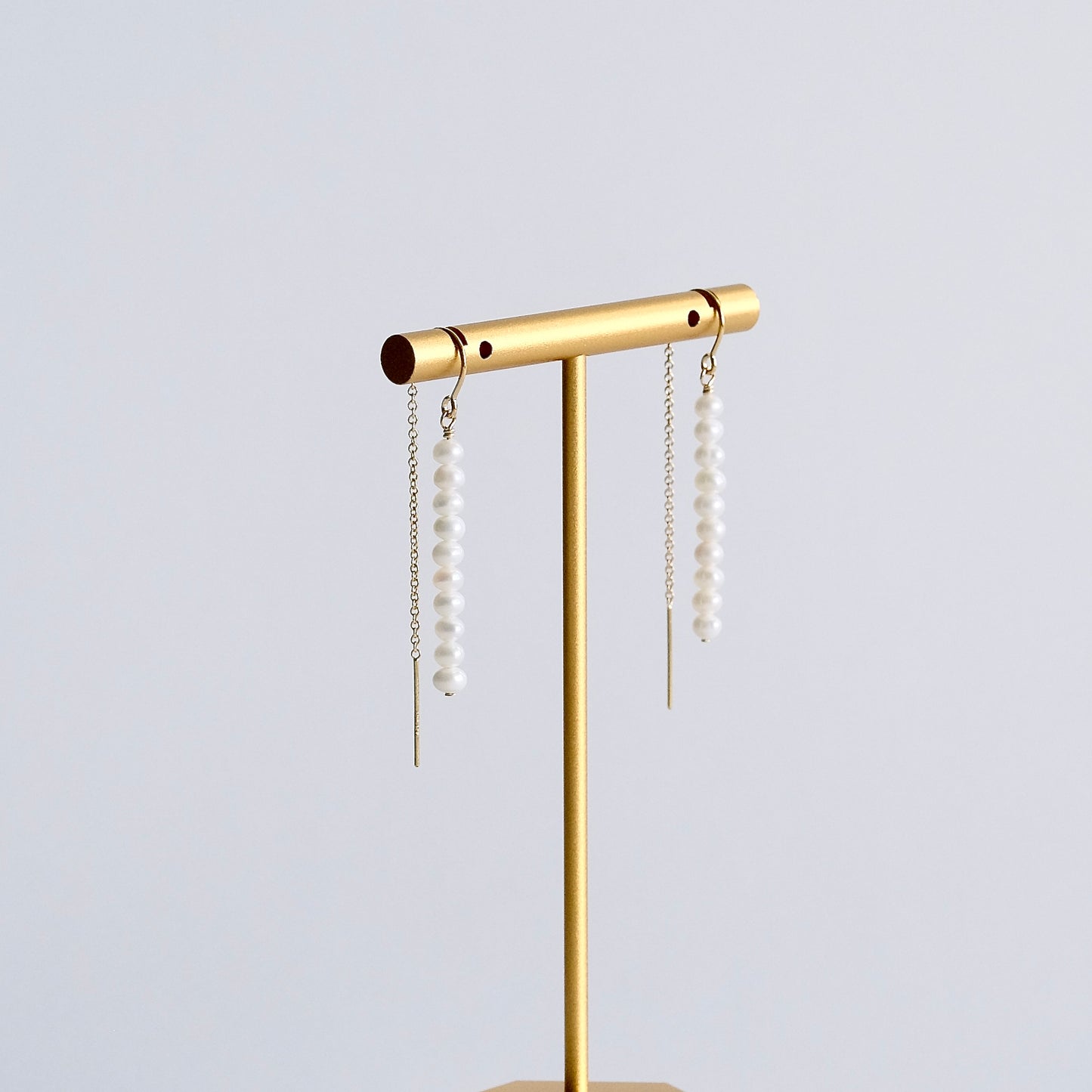 Pearl Threader Earrings