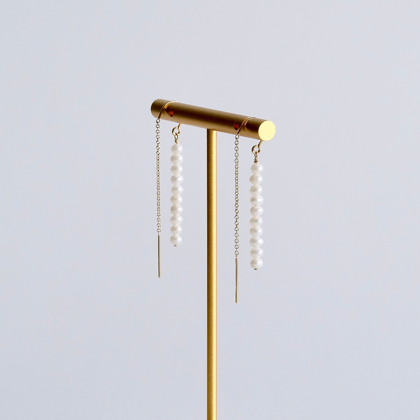 Pearl Threader Earrings