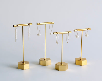 Stella Pearl Chain Earrings