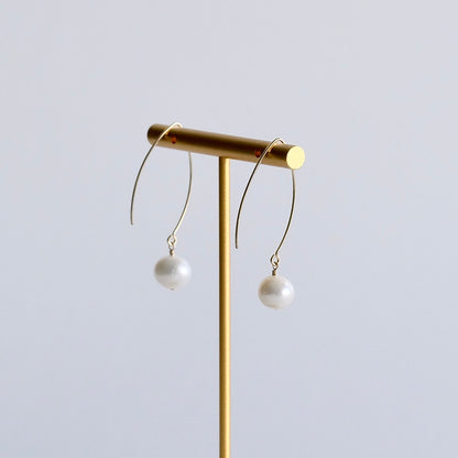 Grace V Pearl Earrings