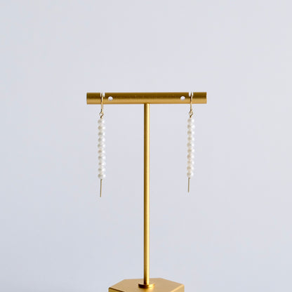 Pearl Threader Earrings
