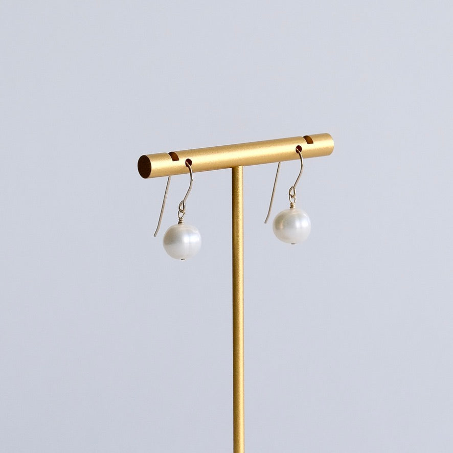 Pure Drop Pearl Earrings