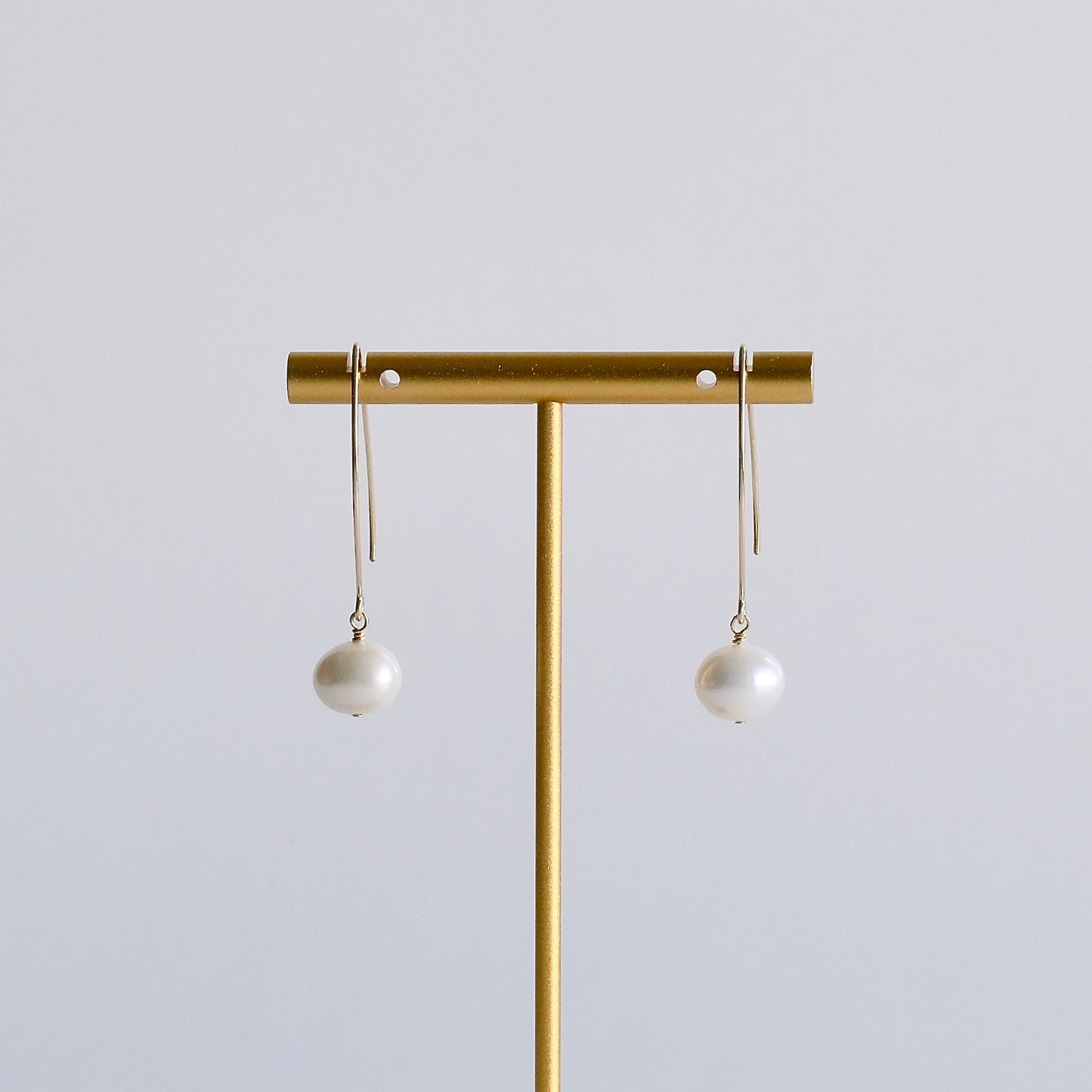 Grace V Pearl Earrings