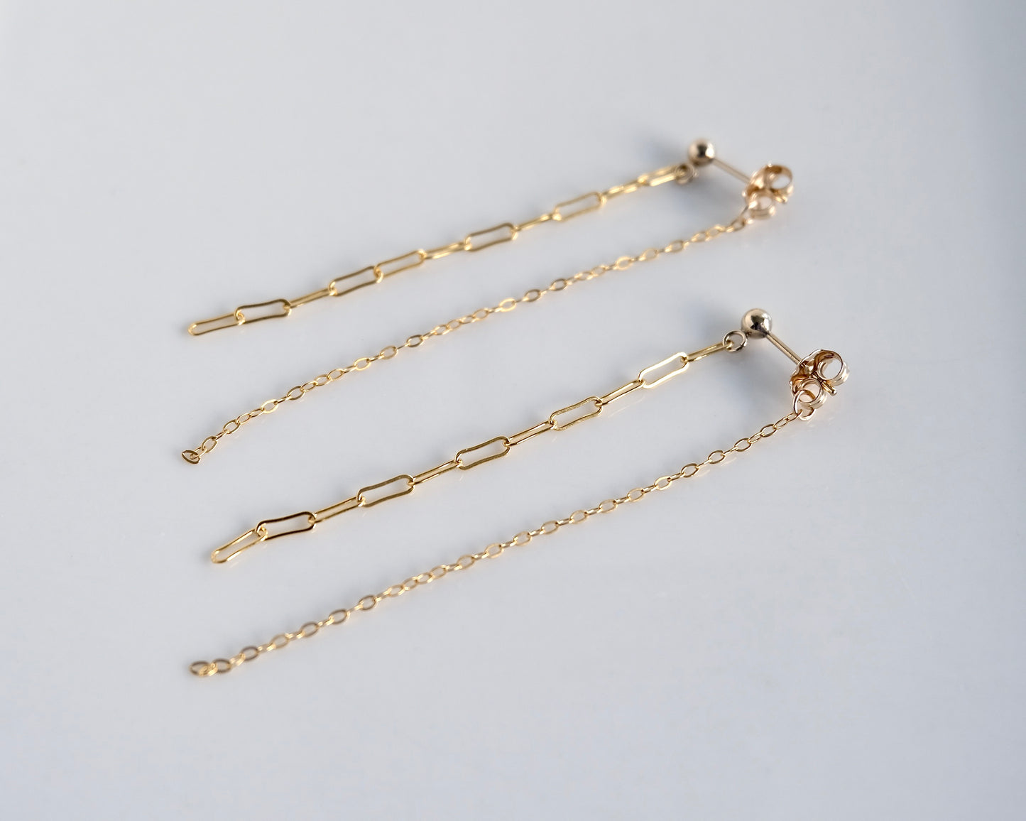 Dainty Chain Earrings