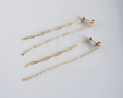 Dainty Chain Earrings