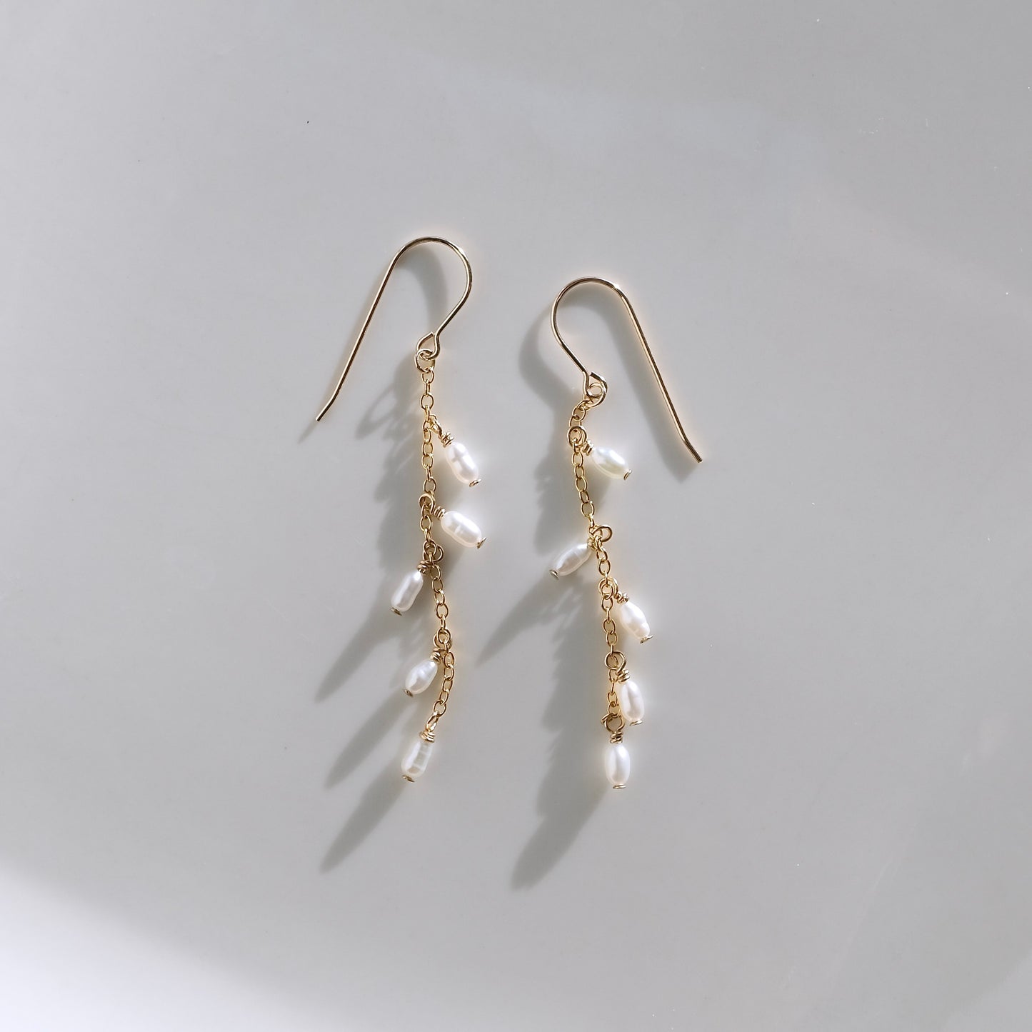 Luna Pearl Drop Earrings